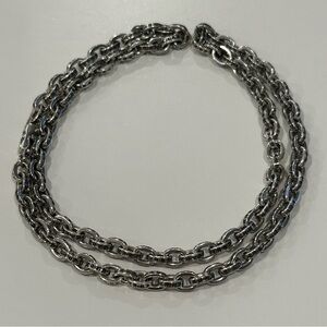 CHROME HEARTS PAPER CHAIN 19.75 INCH NECKLACE